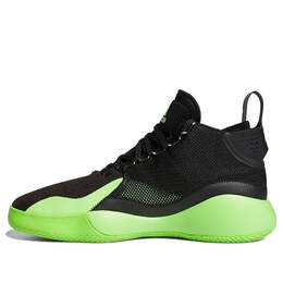 Кроссовки d rose 773 2020 Adidas, черный fz1268 | black/green