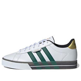 Кроссовки neo daily 3.0 shoes золотистые Adidas, белый h01206 | white/green/gold
