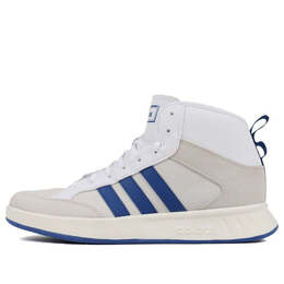 Кроссовки Court80s mid Adidas, белый ee9680 | white/blue