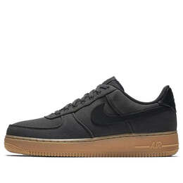 Кроссовки air force 1 low premium Nike, черный aq0117-002 | black-gum med brown