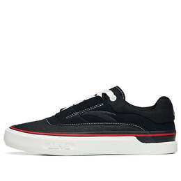 Кроссовки шокирующе низкие Anta, черный 122238014-3 | black/white/red