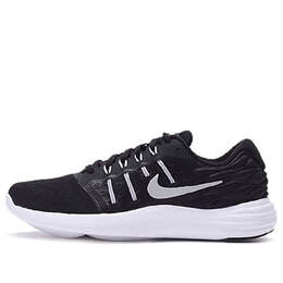 Кроссовки lunarstelos Nike, черный 844591-001 | black/anthracite-white=metallic silver
