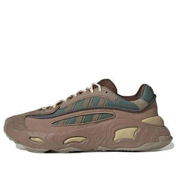 Кроссовки оригиналы oznova Adidas, коричневый hp7729 | brown/green