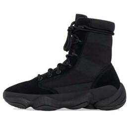 Кроссовки 500 высокие тактические ботинки Adidas Yeezy, черный ig4693 | utility black/utility black/utility black