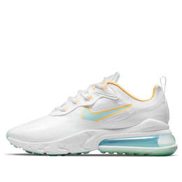 Кроссовки air max 270 react Nike, белый dj3027-100 | white/blue/yellow