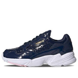 Толстые кеды оригиналы falcon Adidas, синий fv1119 | dark blue