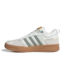 Кроссовки баскетбольные нео 100дб Adidas, бежевый ig1568 | beige / white / green
