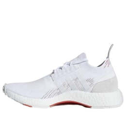 Кроссовки nmd_racer primeknit Adidas, белый cq2033 | white/light grey