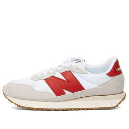 Кроссовки 237 New Balance, белый ms237rg | white/red