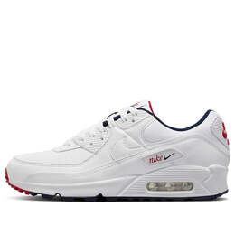 Кроссовки air max 90 Nike, белый dj5414-100 | white/blue