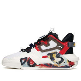 Кроссовки шокируют игру 3 низкие Anta, белый 112138081-1 | white/black/red