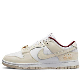 Кроссовки данки низкие се просто сделай это Nike, белый dv1160-100 | white