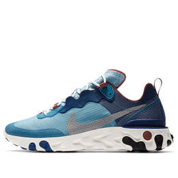 Кроссовки реагируют на элемент 55 Nike, синий cu1466-400 | blue/white