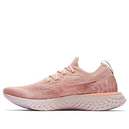 Кроссовки epic react flyknit Nike, розовый aq0070-602 | pink