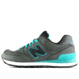 Кроссовки 574 New Balance, серый wl574mbk | dark gray/blue/white