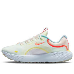 Кроссовки реагировать побег бег Nike, зеленый dj5061-381 | light green/orange