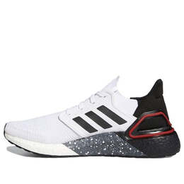Кроссовки ультра буст 20 Adidas, белый h67837 | white/black/red