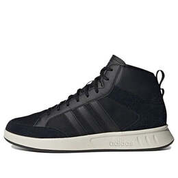 Кроссовки Court 80s Mid Black Adidas, черный ee9679 | black/white