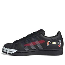 Кроссовки суперзвезда Adidas, черный gw5783 | black/blue/purple