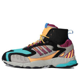 Кроссовки оригиналы торсион trdc mid Adidas, бежевый fw9173 | tech beige/power berry/solar gold