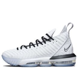 Кроссовки lebron 16 ep Nike, белый bq5970-100 | white/black