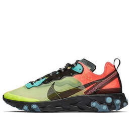 Кроссовки реагируют на элемент 87 Nike, черный aq1090-700 | black/red/green