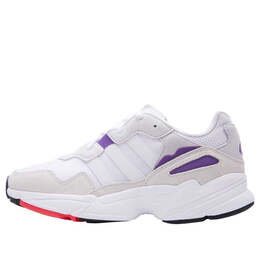 Кроссовки yung 96 Adidas, белый/фиолетовый db2601 | cloud white/crystal white/active purple