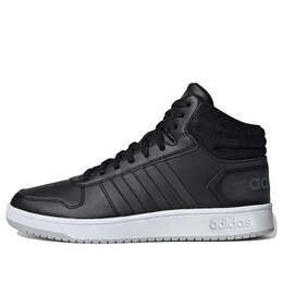 Кроссовки neo hoops 2.0 mid Adidas, черный ee7379 | black