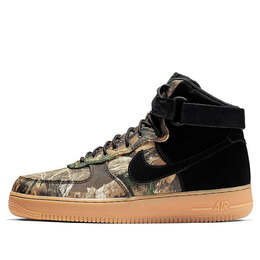 Кроссовки x realtree air force 1 высокие Nike, коричневый ao2410-001 | brown