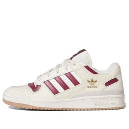 Кроссовки форум низкий Adidas, бежевый hq1487 | cream/red
