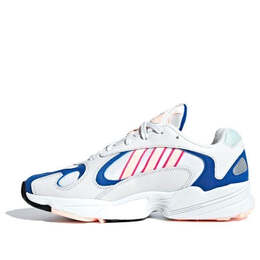 Кроссовки yung 1 Adidas, белый bd7654 | white/clear orange/collegiate royal
