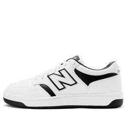 Кроссовки 480 низкие 'черно- ' New Balance, белый bb480lab | white/black