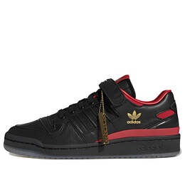 Кроссовки circoloco x forum низкие Adidas, черный hq3618 | black/red
