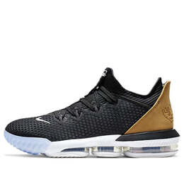 Кроссовки lebron 16 low ep Nike, черный ci2669-001 | black/multi-color-white-wheat