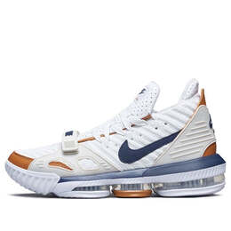 Кроссовки леброн 16 Nike, белый cd7089-100 | white/brown/blue