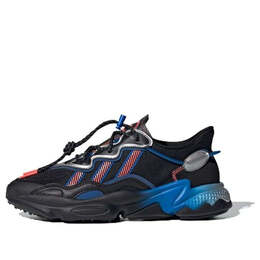 Кроссовки оригинальные ozweego спортивная повседневная обувь Adidas, черный fw4272 | black/blue