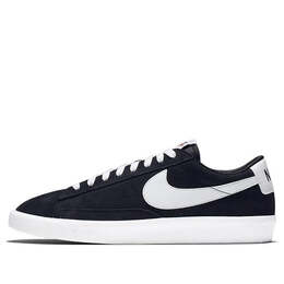 Кроссовки блейзер low premium vntg замша Nike, черный 538402-004 | black