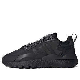 Кроссовки оригинальные nite jogger зимние Adidas, черный fz3661 | black