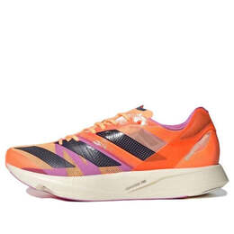 Кроссовки adizero takumi sen 8 Adidas, оранжевый gx6668 | orange/black/white/purple