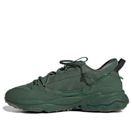 Кроссовки ozweego zip Adidas, зеленый gz2646 | green