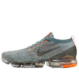 Кроссовки air vapoarmax Flyknit 3 Nike, серый aj6900-003 | gray/orange