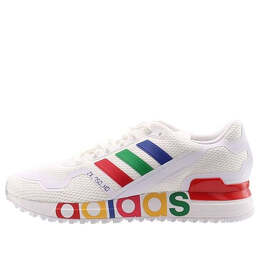 Кроссовки оригинал zx 750 hd олимпийская упаковка Adidas, белый fy1148 | white/red/blue/green/yellow