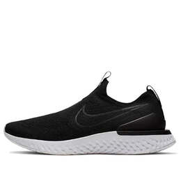 Кроссовки эпические фантом реагировать flyknit Nike, белый bv0417-001 | black-white