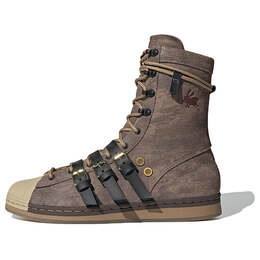 Кроссовки оригиналы суперзвезда x тающая грусть Adidas, коричневый fz6577 | brown