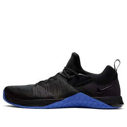 Кроссовки metcon flyknit 3 Nike, черный aq8022-003 | black/game royal-orange peel