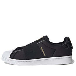 Кроссовки суперзвезда слип-он Adidas, черный h67370 | black/white
