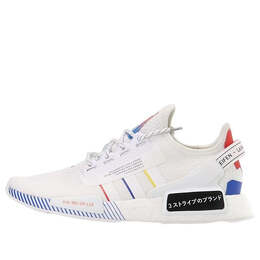 Кроссовки оригинал nmd_r1.v2 многоцветные Adidas, белый fy1439 | white/black/