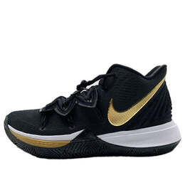 Кроссовки kyrie 5 эп. Nike, черный ao2919-007 | black/metallic gold-white