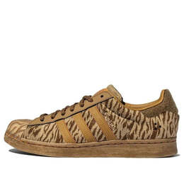Кроссовки melting sadness x originals superstar 2022 cny Adidas, коричневый hp8722 | brown/orangeyellow