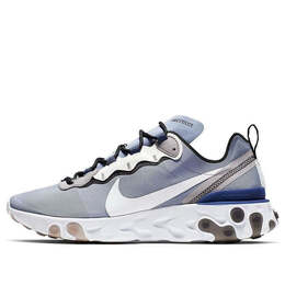 Кроссовки реагируют на элемент 55 Nike, синий bq6166-402 | blue/white